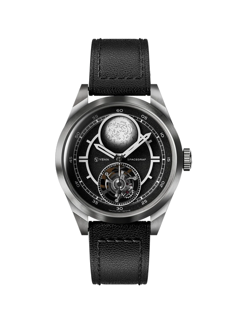 Yema Spacegraf Heure Sidérale Tourbillon Volant front view