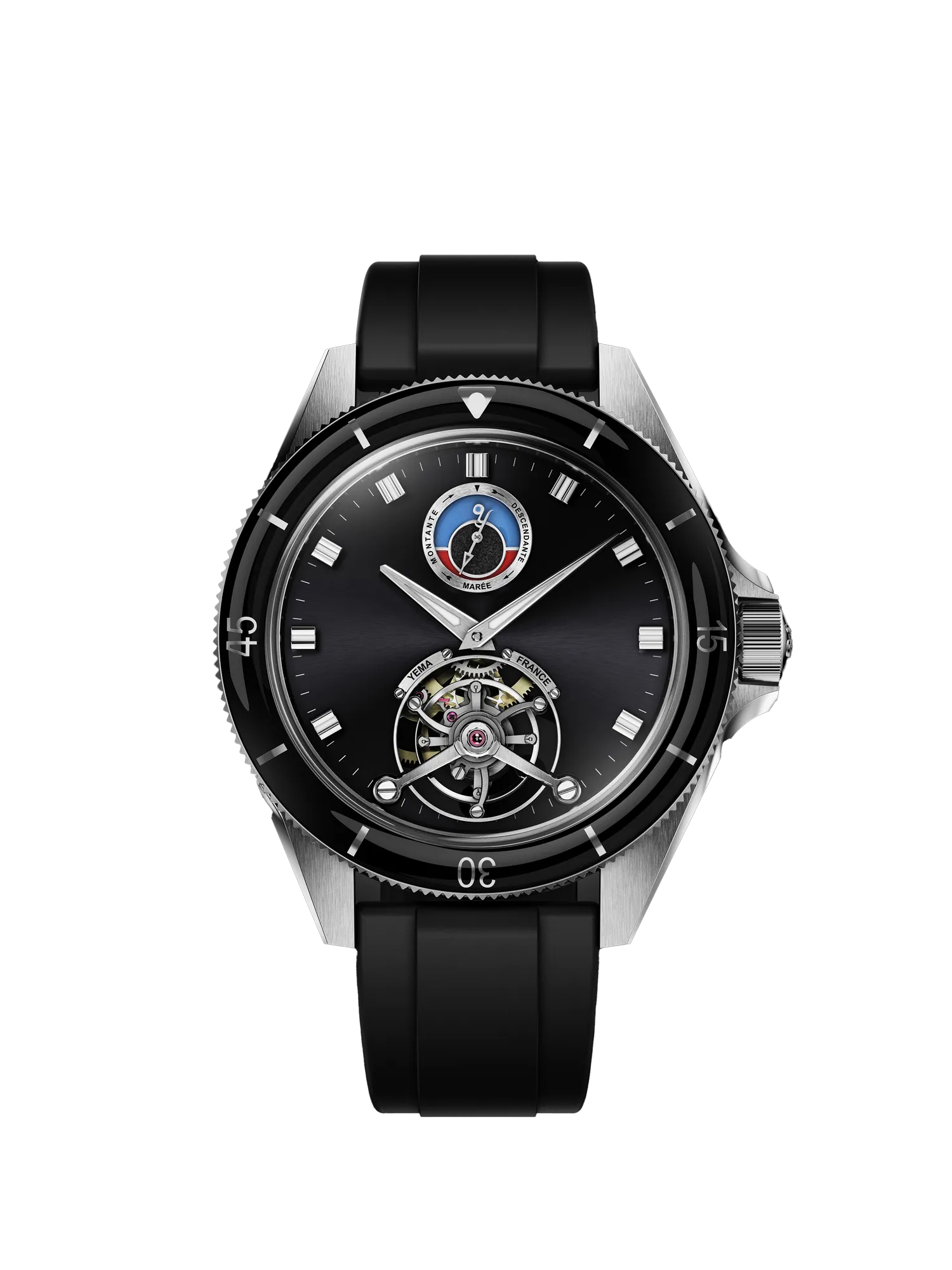 Yachtingraf Steel Tourbillon Mareographe 75th Anniversary Limited Edition